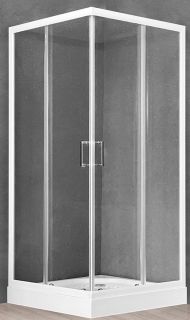 Душевой уголок Royal Bath HP 90x90см белый RB90HP-T